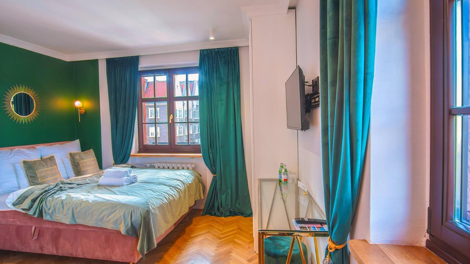 Motlawa Apartments - Old Town & River Viev, Fast Wifi غدانسك المظهر الخارجي الصورة
